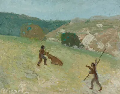 Caza – nr 2 av Pedro Figari