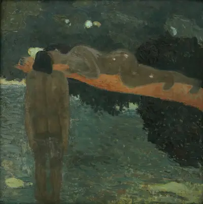 El beso (from 1880 until 1938) av Pedro Figari