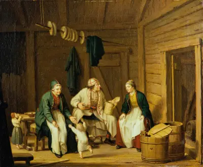 Karelska dräkten av Pehr Hilleström