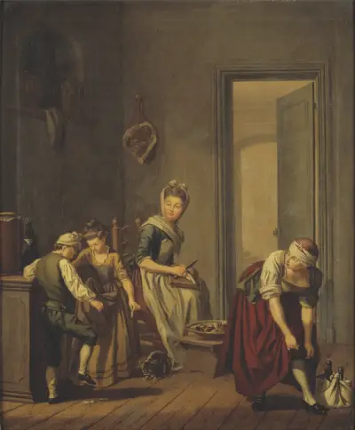 Women in a Kitchen von Pehr Hilleström