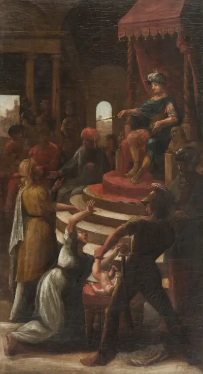 Solomon’s judgment von Pehr Hörberg