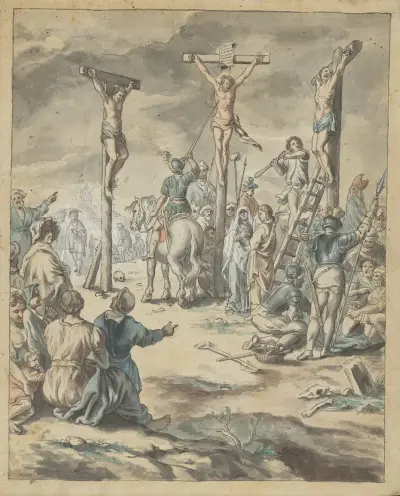 The Crucifixion of Christ von Pehr Hörberg