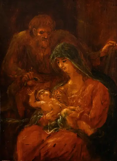 The Holy Family von Pehr Hörberg