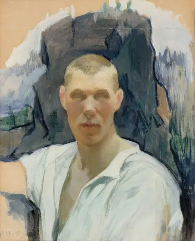Self-Portrait av Pekka Halonen