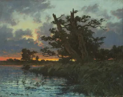 Landscape after Sunset von Per Ekström