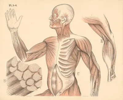 Pattedyr, Mennesket. Muskler von Peter Dybdahl