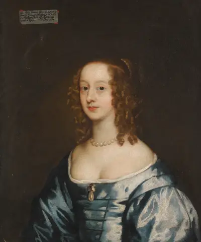 Portrait of Lady Diana Grey, Countess of Ailsbury (D.1689) von Sir Peter Lely