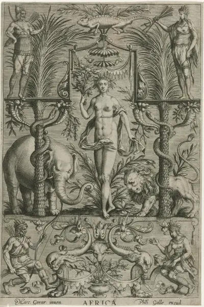 Africa, Philip Galle