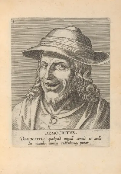 Democritus, Philip Galle
