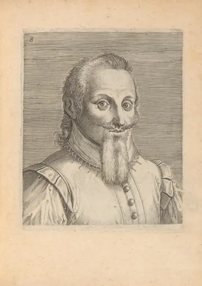 Male, Tunred to Right, 1590 – Nr. 2, Philip Galle