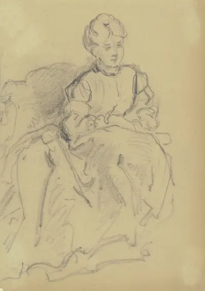 Žena ve křesle, Philipp Rumpf
