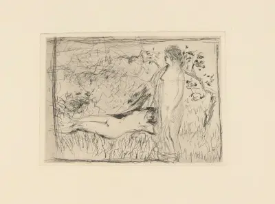Dwa akty (kąpiel), Pierre Bonnard