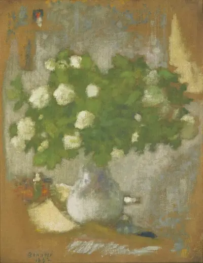 Fleurs, Boules De Neige av Pierre Bonnard
