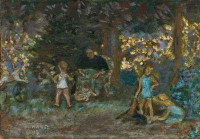 Dziecięce zabawy (w Grand-Lemps), Pierre Bonnard