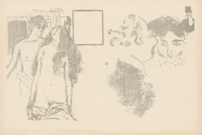 La dernière croisade – Programme pour le théatre de l’oeuvre av Pierre Bonnard