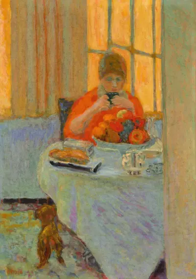 Le petit déjeuner av Pierre Bonnard