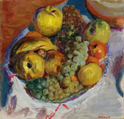 Nature Morte, Trois Grappes De Raisin von Pierre Bonnard