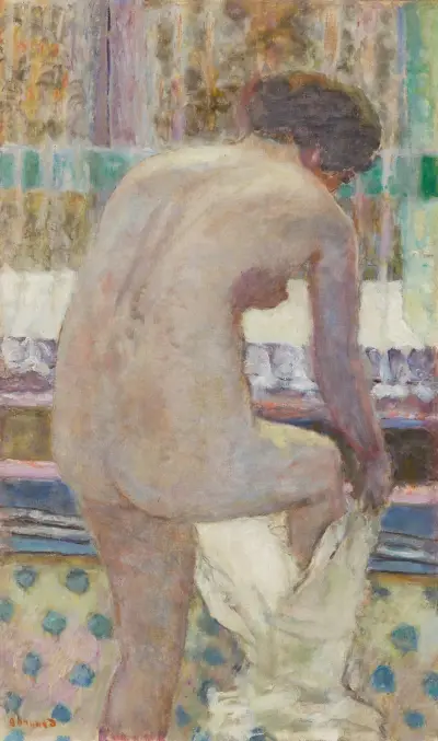 Nu s’habillant av Pierre Bonnard