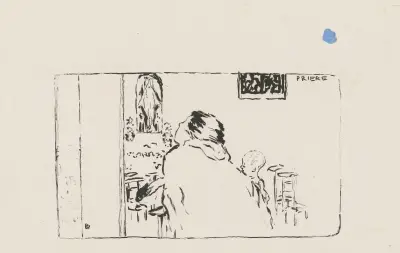 Prière av Pierre Bonnard