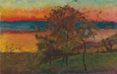 Soleil Couchant av Pierre Bonnard