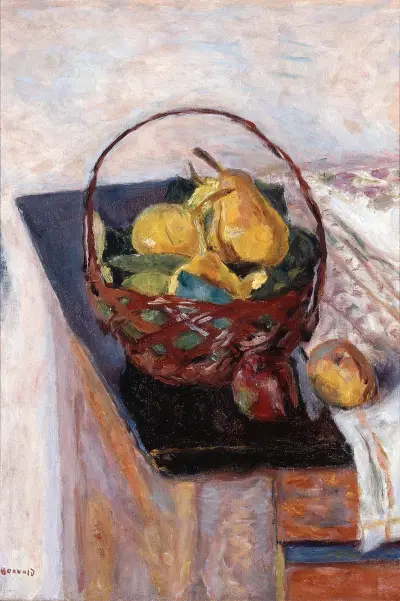 The Basket of Fruit av Pierre Bonnard