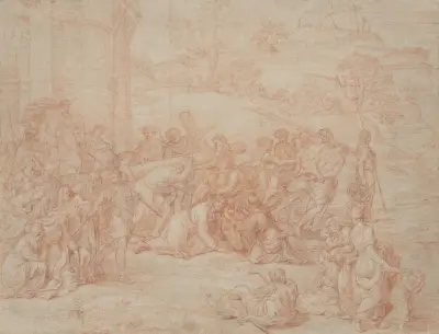 Christ Carrying the Cross av Pierre Mignard
