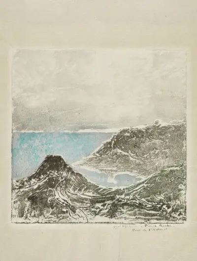 Die Bucht von l’Hermot (Pordic), 1907 – Nr. 1 von Pierre Roche