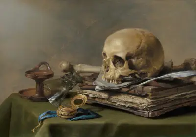 Vanitas-Stillleben von Pieter Claesz