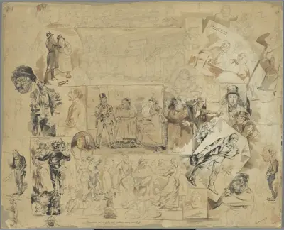 Erinnerungen an eine gemütliche Stunde, meinem Freund Klaas gewidmet von Pieter Dupont