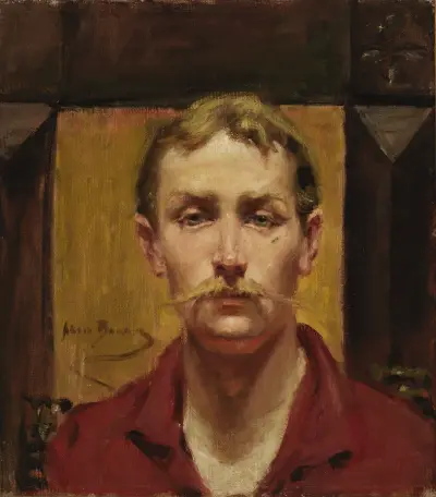 Blond Man av Alice Pike Barney