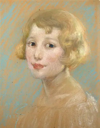 Blonde Girl av Alice Pike Barney