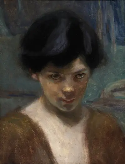 Study Head of a Boy av Alice Pike Barney