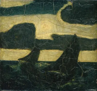 Moonlight Marine av Albert Pinkham Ryder