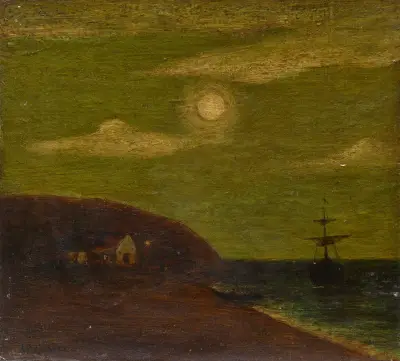 Seascape av Albert Pinkham Ryder