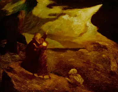 The Tempest av Albert Pinkham Ryder