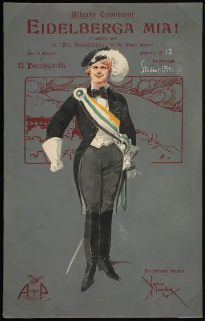 Studenti (atto III), 1907 – nr 6 av Pipein Gamba