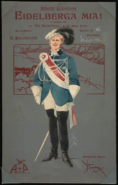 Studenti (atto III), 1907 – nr 7 av Pipein Gamba
