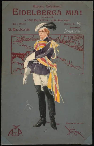 Studenti (atto III), 1907 – nr 1 av Pipein Gamba