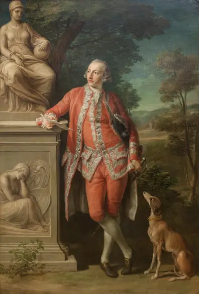 Peter Beckford, landowner, Dorset, Pompeo Batoni