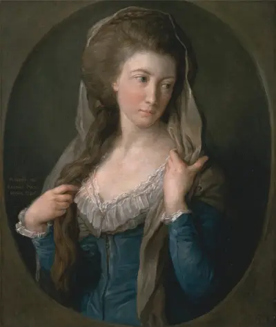 Portrait Of A Woman, Traditionally Identified As Margaret Stuart, Lady Hippisley, Pompeo Batoni