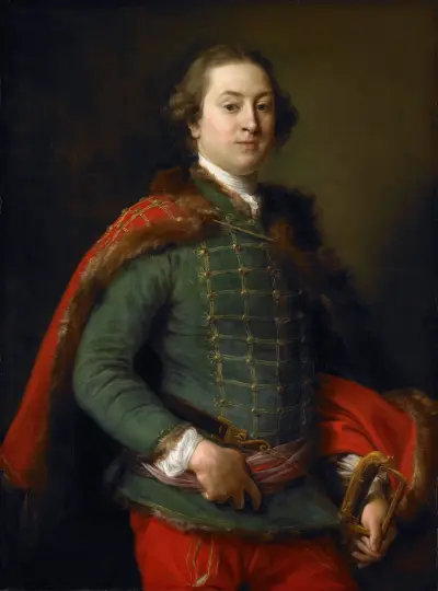 Portrait of John Woodyeare, Pompeo Batoni