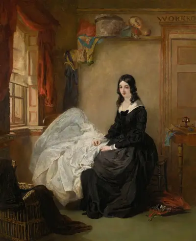 Kate Nickleby at Madame Mantalini’s – Nr. 1 von William Powell Frith