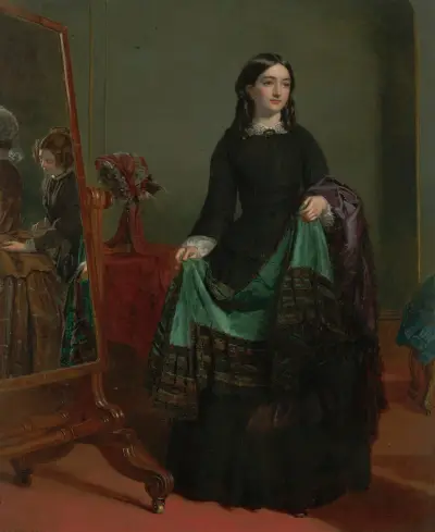 Kate Nickleby at Madame Mantalini’s, 1856 von William Powell Frith