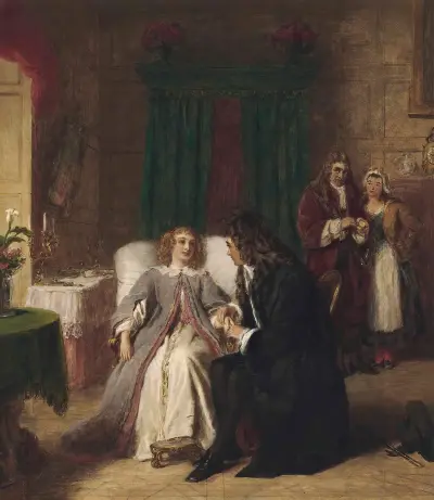 La malade imaginaire von William Powell Frith