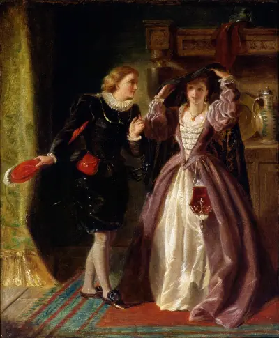 Olivia unveiling von William Powell Frith