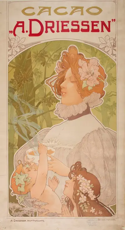 Cacao «A. Driessen» av Henri Privat-Livemont