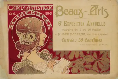 Cercle Artistique De Schaerbeek av Henri Privat-Livemont