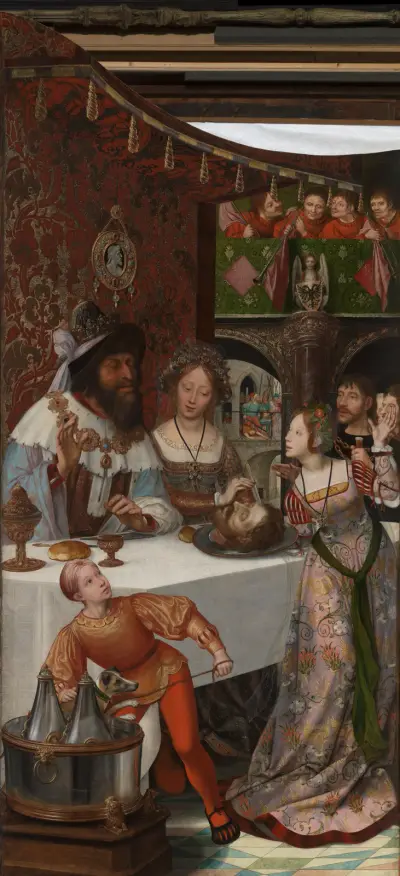 Beheading of John the Baptist, Quentin Massys