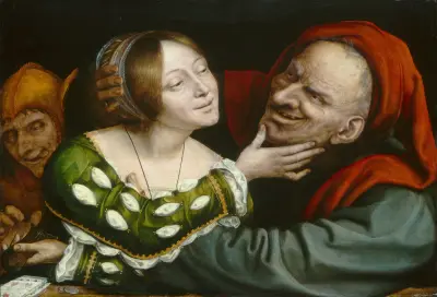 Ill-Matched Lovers, Quentin Massys