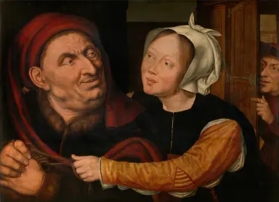 Ongelijke geliefden, Quentin Massys